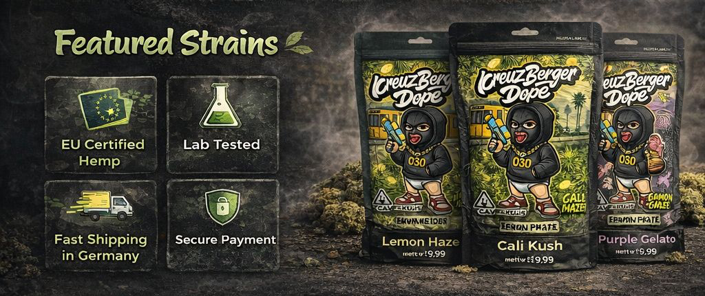 Featured Strains — Lemon Haze, Cali Kush, Purple Gelato