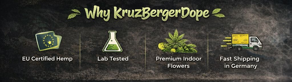 Why KruzBergerDope — EU Certified Hemp, Lab Tested, Premium Indoor Flowers, Fast Shipping in Germany